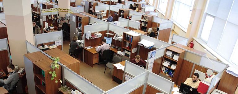 Inside new office space